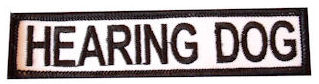Hearing Dog Patch, Large